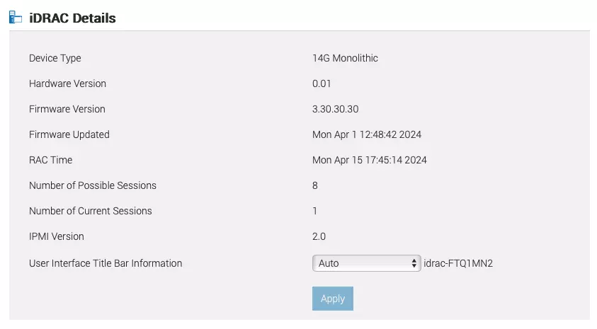 iDRAC 9 manual fan control on Dell PowerEdge servers