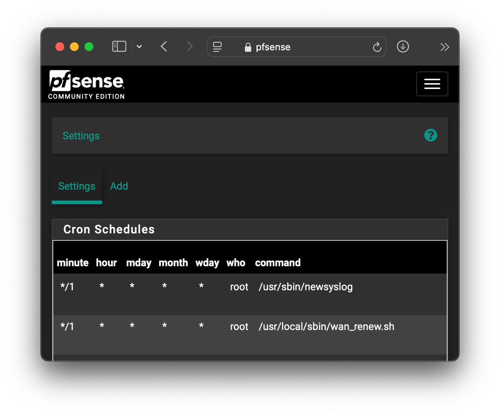 Automatically renew WAN lease on pfSense without rebooting